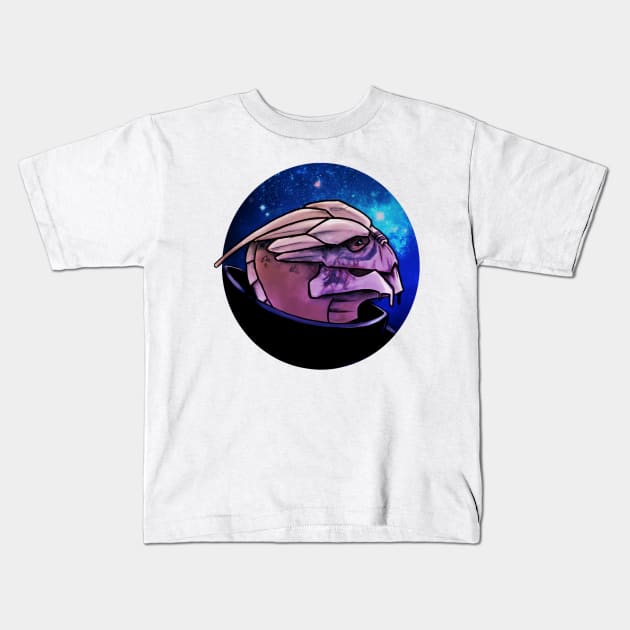 Galaxy Kids T-Shirt by Elisamakesart